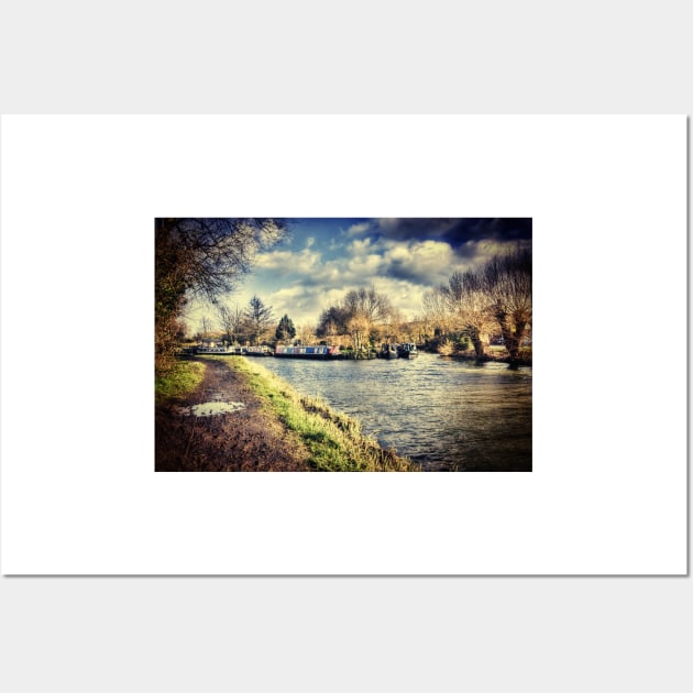 River Stort at Sawbridgeworth Wall Art by Nigdaw